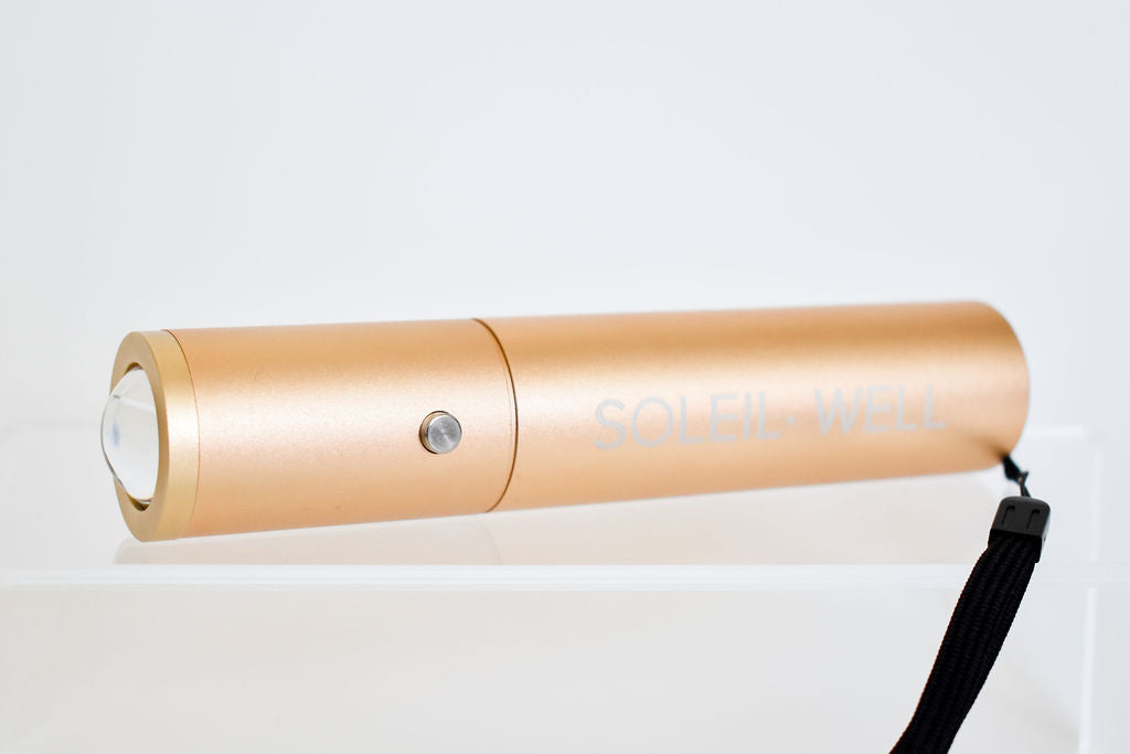 Domed lens and tip combo for Red Light Torch