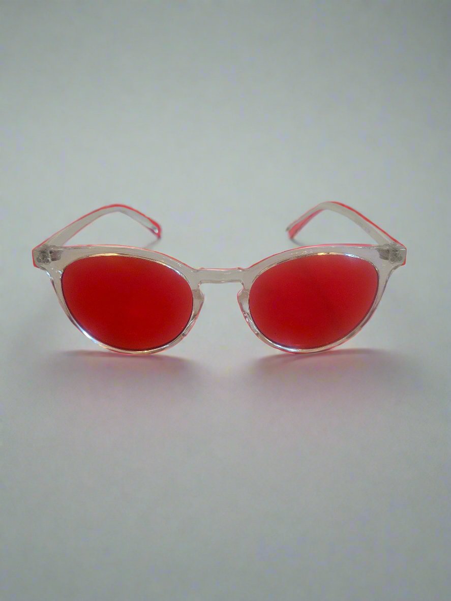 Red Lens Glasses