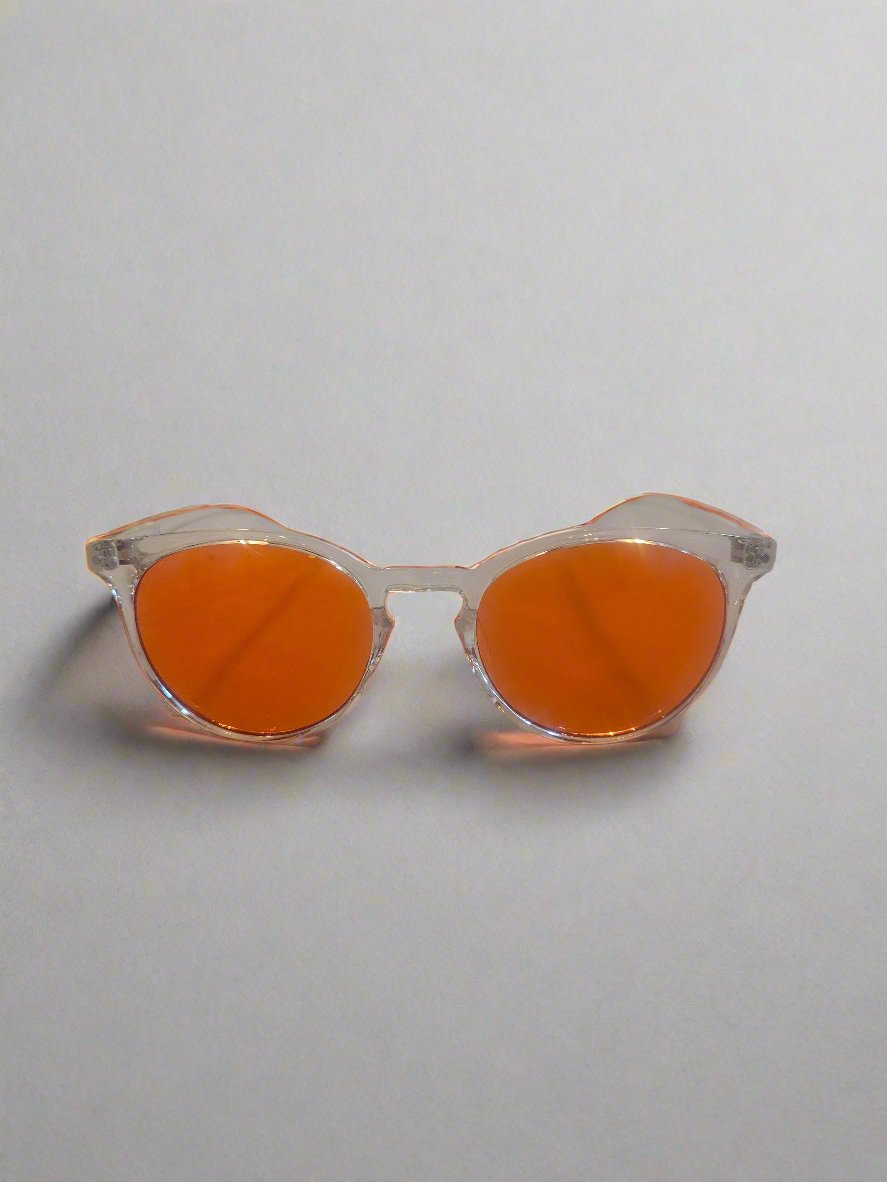 Orange Lens Glasses