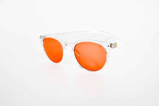 Orange Lens Glasses